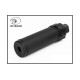 Модель глушителя c дульным тормозом 118mmQD Silencer W/Flash Hider/BK (Big Dragon)